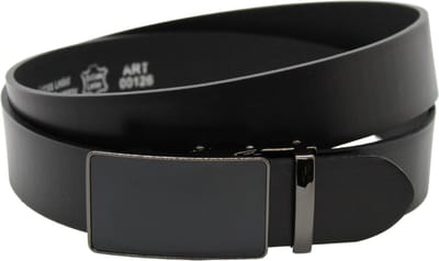 Fana Belts Heren riem automatische gesp zwart - Riem met klik sluiting - Broekriem klik systeem - Riemmaat  95- Golf riem