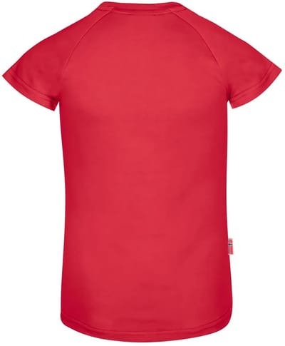 Trollkids Senja T-shirt Met Korte Mouwen Rood 128 cm Meisje