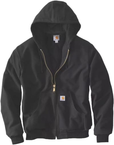 Carhartt Firm Duck Insulated Flannel-Lined Active Textiel jas -