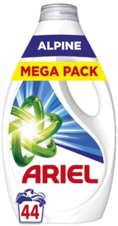 Ariel Alpine Vloeibaar Wasmiddel 1980ml, 44 wasbeurten