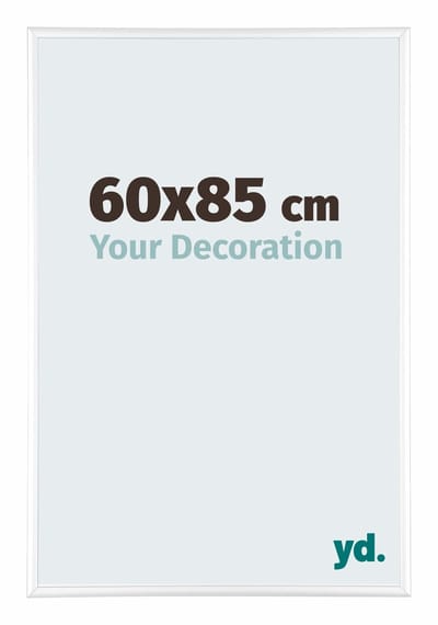 Your Decoration - Puzzellijst 60x85 cm - Wit Hoogglans - Puzzellijst 1500-2000 stukjes - Aluminium Fotolijst - Kent