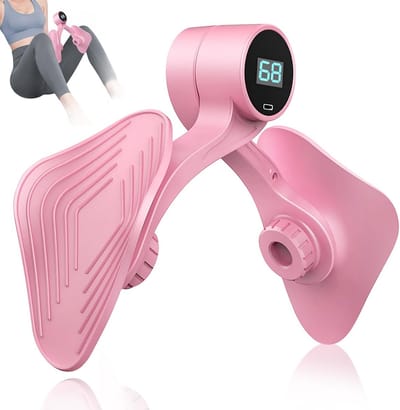 Bekkenbodem Trainer - Heup Trainer - Thuis Trainen - 360 Graden Draai - 32 x 15 cm - Roze