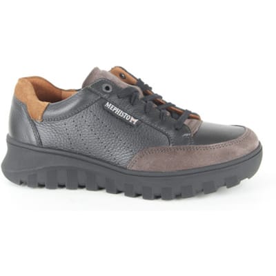 Mephisto Flynn velsport 3659/or.1300/ve.3644 graphite heren veterschoenen sportief