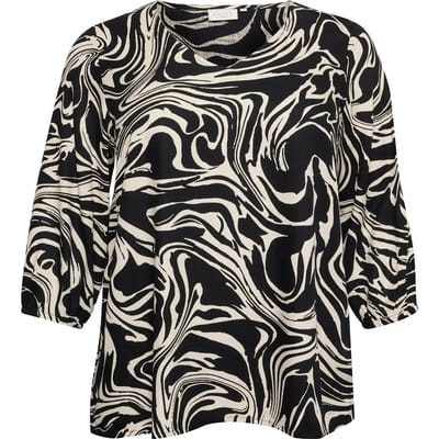 Vrouwenblouse KAFFE Curve Cala