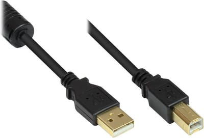 Alcasa electronik Good Connections - USB cable - USB to USB Type B - 5 m