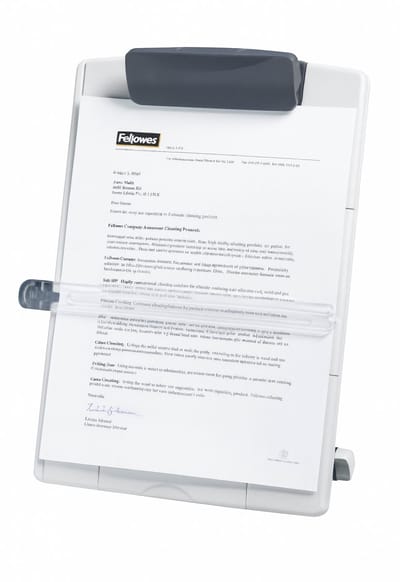 Fellowes Desktop Copyholder Verstelbaar - 90° Rotatie - A4 Documenten