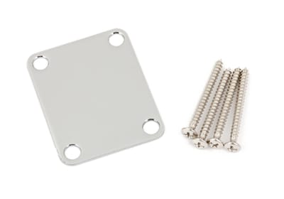 Fender Neckplate US Vintage plain - Gitaaronderdeel