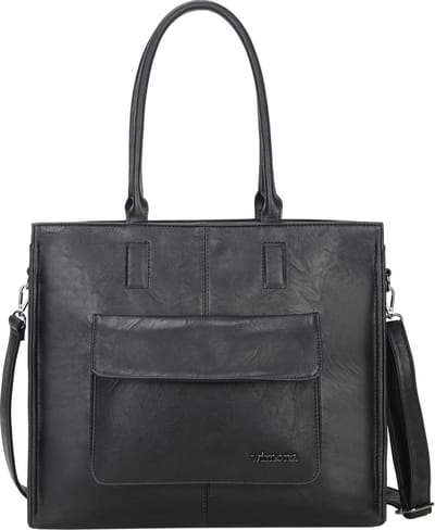 Wimona Fantasia 4080 Schoudertas / Laptopotas - Zwart