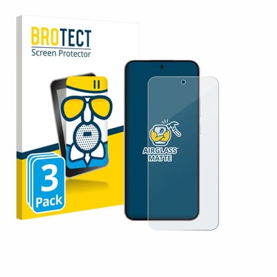 BROTECT - Screenprotector voor Oppo Reno 14 F - Folie Beschermfolie Beschermglas matte 3 Stuks