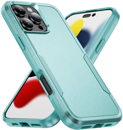 Back Cover Geschikt voor Apple iPhone 16 Pro | Rugged Hoesje | Beschermhoes | Schokbestendige Hardcase | Shockproof | Tegen Vallen | Groen