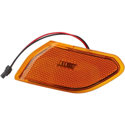 Feu de gabarit latéral à LED pour voiture camion Lampe de remplacement pour Jeep Wrangler 2018‑2021 Gauche: 68302119AB orange