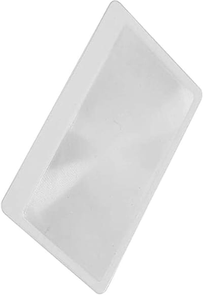 Go Go Gadget - Leesloep - Lens - Vergrotend - Creditcard formaat - Transparant - 1 stuk