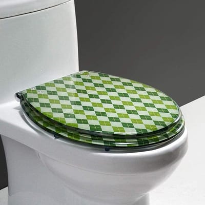 WC-bril - Toiletdeksel - Badkamer vernieuwen - Soft close mechanisme - Verstelbaar - Opaliserende steen