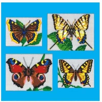 Stickit vlinders 4 in 1 set, ca. 6.750 steentjes