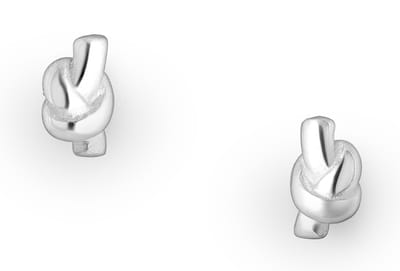 Joy|S - Zilveren knoop oorbellen - 4 x 7 mm - massieve oorknopjes
