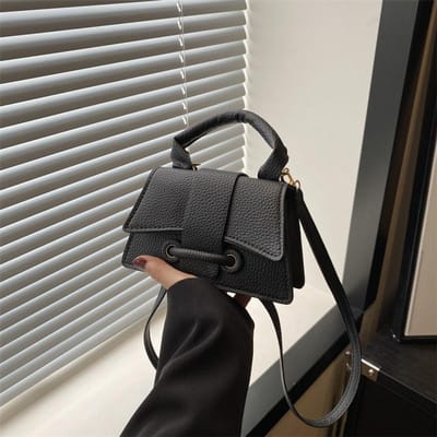 Mode Dames Tas Nieuw Eenvoudig en Mooi Persoonlijkheid Trendy Franse Textuur Enkele Schouder Crossbody Kleine Vierkante Tas gray