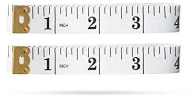 Dubbelzijdig meetlint voor lichaamsmeting en naaien - 150cm / 60 inch