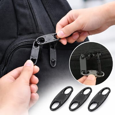 Anti-Diefstal Ritssluiting Clips – 2 Stuks – Zipper Lock voor Rugzak & Koffer – Bagage Beveiliging – Reis Accessoire voor Backpack, Tas & School