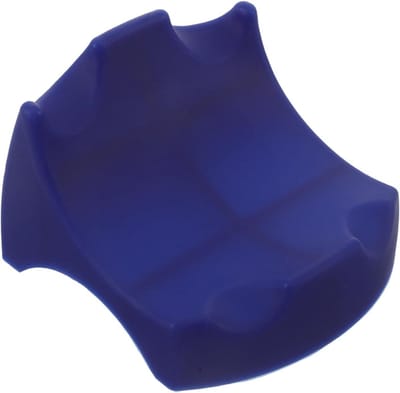 Microfoonhouder Set - Siliconen Voet - Opnames en Feestjes - Schokbestendig Anti-rol - 15.8 x 14 x 10 cm - Blauw