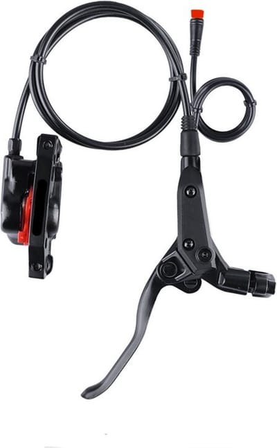 Hydraulische Achterrem Fatbike Olierem Zoom | Per stuk | F180-R160 | Rechter Hendel- OUXI V8 H9 V20