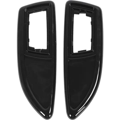Knipperlichtbezel zijkant 13250944 Zijmarkeringslicht Repeater Lichtkap Frame voor INSIGNIA A MK1 ASTRA H MK5 Glossy Black