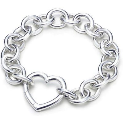 925 Massief Echt Sterling Zilveren Armband Mode Liefde Hart Armband 20cm voor Tiener Meisjes Dame Cadeau Vrouwen Bruiloft Sieraden white