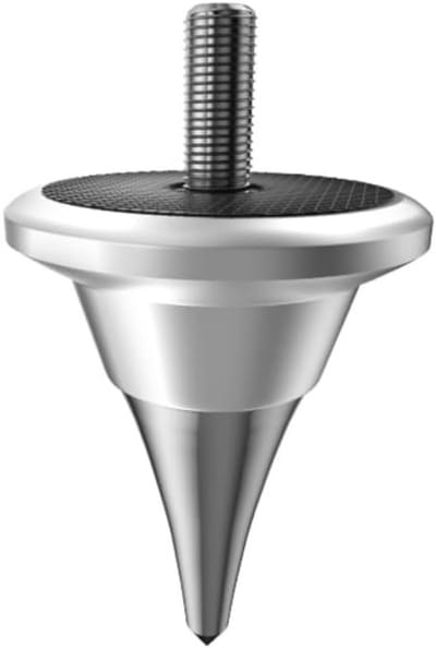 Luidspreker Spikes - Voeten Pad - HiFi Geluid - Trillingen Reductie - 51 x 35 mm - Zwart Goud Zilver Groen