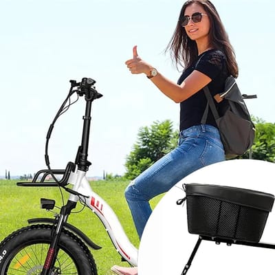 Fietsmand Hond - Dierenmand Fiets - Samen Fietsen - Lichtgewicht Frame - 34 x 28 x 18 cm - Zwart