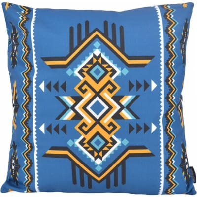 Ibiza Petrol / Blauw Kussenhoes | Outdoor / Buiten | Katoen / Polyester | 45 x 45 cm