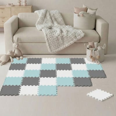Van dag Één: 27-delige Baby Puzzel Speelmat - 30x30 EVA Schuim Kruipmat Vloermat Speeltapijt Kind