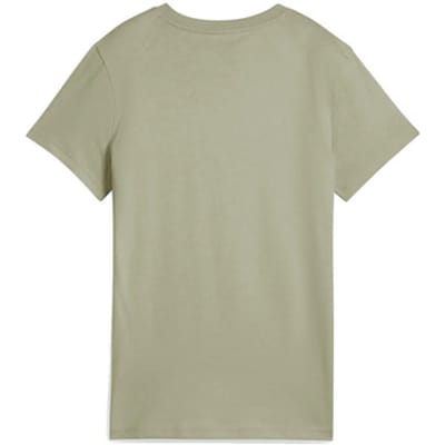 T-shirt Korte Mouw Puma T-shirt Women's Casual Logo vert