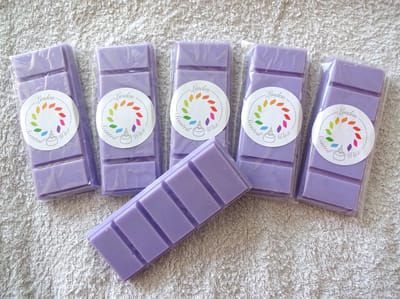 Waxmelts SNOW ANGEL waxmelt parfum geur - Linden - handgemaakt - 100% sojawax - aromatic - voor geurbrander - huisparfum -