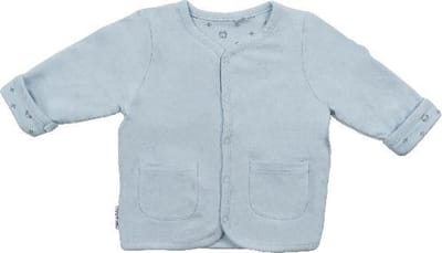 Omkeerbaar jasje blauw - Frogs & Dogs - maat 62