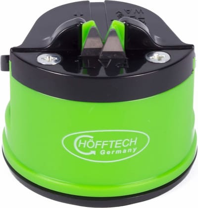 Hofftech Handige messenslijper met zuignap - vlijmscherp resultaat - kindvriendelijk - 60 mm x 50 mm x 60 mm