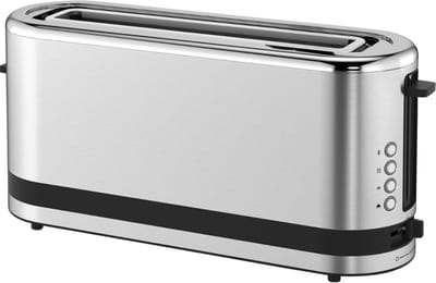 RONN® Tosti Apparaat Broodrooster - Tosti Apparaat - Tosti Broodrooster - Zilver - 11cm x 36cm x 17cm