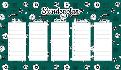 Wallvy - Magnetisch Lesrooster - 30x17,5cm - Personaliseerbaar - Geschikt voor Drooguitwisbare Markers