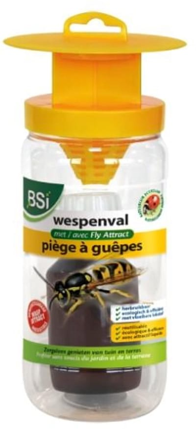 BSI Wasp Attract Wespenval - Effectieve Insectenval - Met gratis cheatsheet