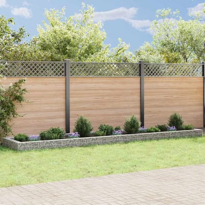 vidaXL - Gabion - plantenbak - verhoogd - 500x100x20 - cm - gegalvaniseerd - staal
