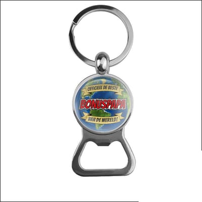 Bieropener Glas - Officieel De Beste Bonuspapa Van De Wereld