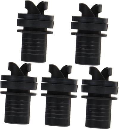Luchtpomp Adapter Set - Ventiel Connector - Water Sporten - Lichtgewicht & Duurzaam - 5 Stuks - Zwart