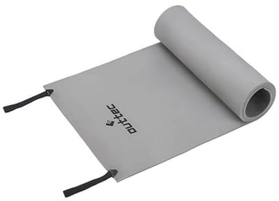 Isolatiemat - Kampeermat - Outdoor comfort - Ultralicht en compact - 180x50cm - Grijs