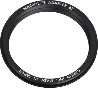 Canon Macrolite Adapter voor MR-14EX/MT24EX 67 mm
