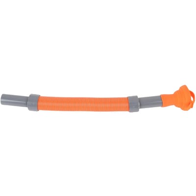 Tuyau d'admission d'eau pour seau de camping 3,3 pieds extensible réutilisable tuyau de remplissage d'eau de camping pour extérieur orange