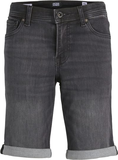 Jack & Jones Junior Broek Jjirick Jjiorg Shorts Ge 612 I.k Sn 12224577 Black Denim Mannen Maat - W116