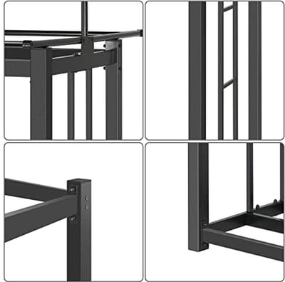 Houten Houtopslag Rek 145x90x180cm - Buiten Houtopslag - Kachel Houtopslag