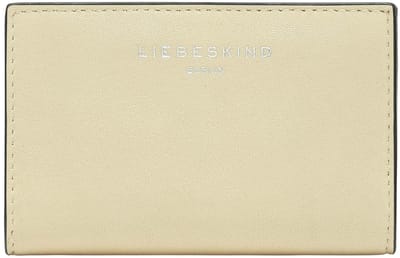 LIEBESKIND BERLIN Leren Kaarthoes Cloud Sheep Natural Lilith Card Case Lemonade Lichtgeel