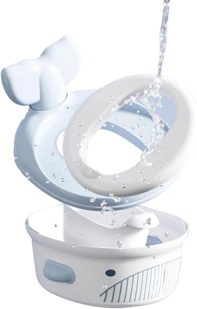 Zindelijkheidstraining Potje - Kinder Toilet - Baby Zindelijk Maken - Antislip Bodem - 37 x 32 x 19 cm - Walvis