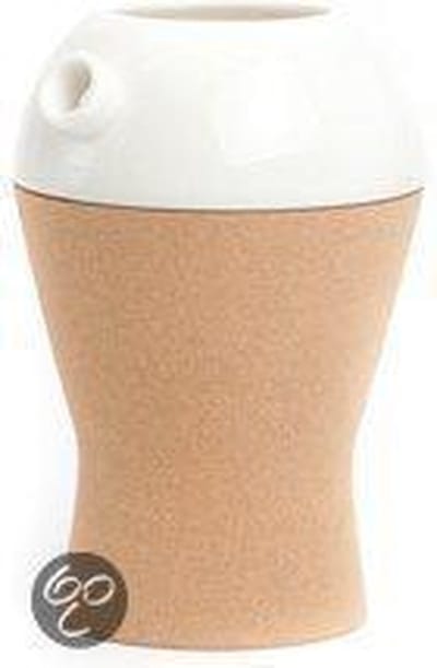 Amorim Cork Korko Selection Keep It Cool Wijnkoeler - Kurk /Keramiek - Ø18 x 27 cm - Bruin