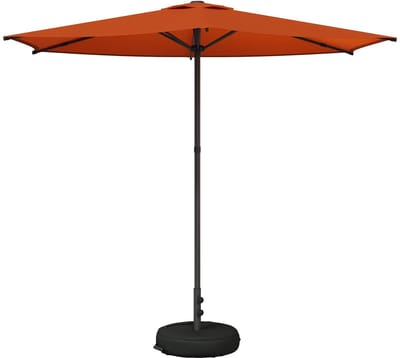 vidaXL - Tuinparasol - met - voet - 270 - x - 270 - cm - Polyester - Rechthoekig