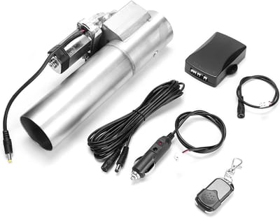Uitlaatklep Set - Elektrische Pijp - Auto Geluid Aanpassen - Afstandsbediening Inbegrepen - 25 Inch